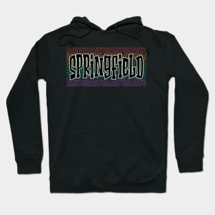 LGBTQ PATTERN USA SPRINGFIELD Hoodie